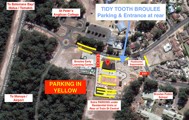 Tidy Tooth Broulee Parking Tidy Tooth Broulee Parking